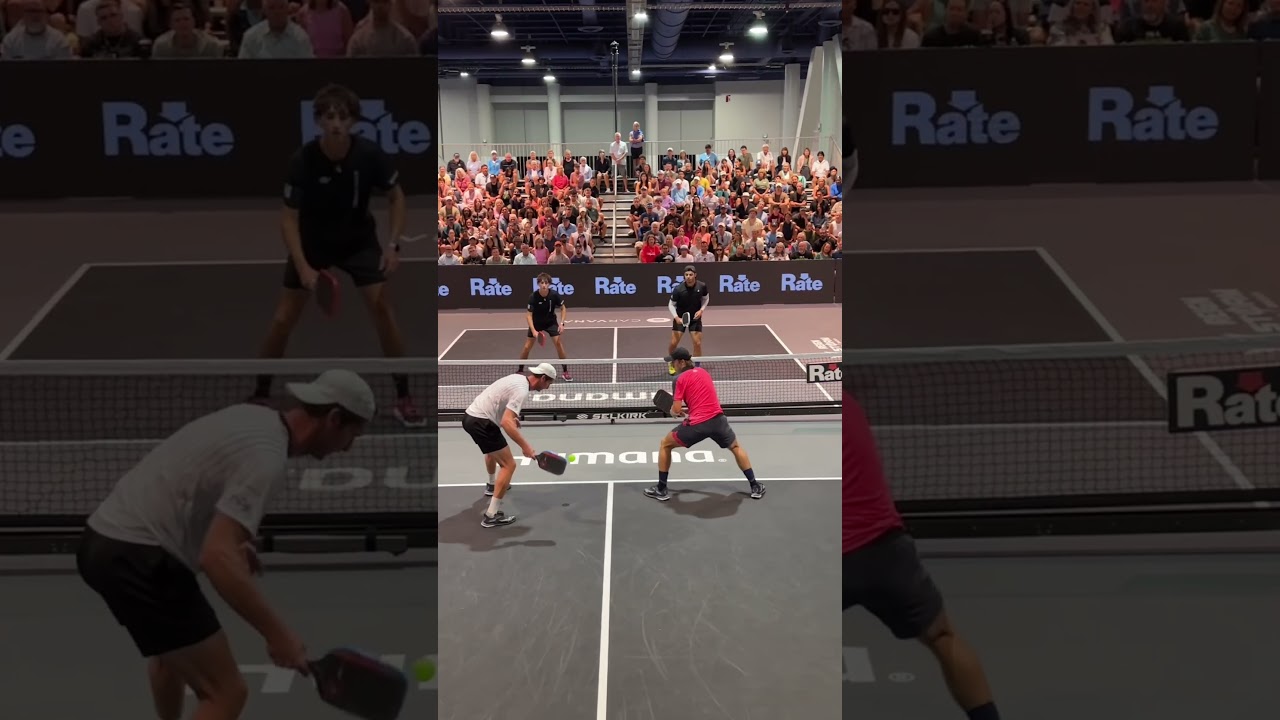 OMG 😱 This pickleball point is UNBELIEVABLE 💥 Ben Johns wins it 👏