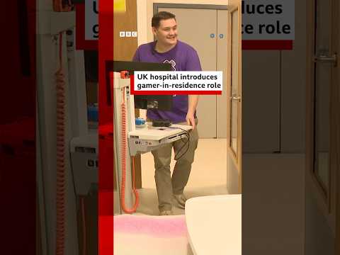 The UK hospital with a gamer-in-residence. #Gaming #BBCNews