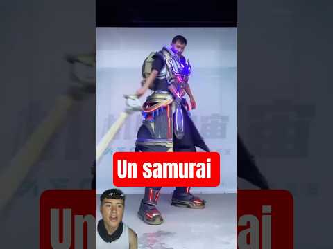 esto es lo mejor que pudieron haber creado los chinos, EL DIZFRAS DE UN SAMURAI GIGANTE