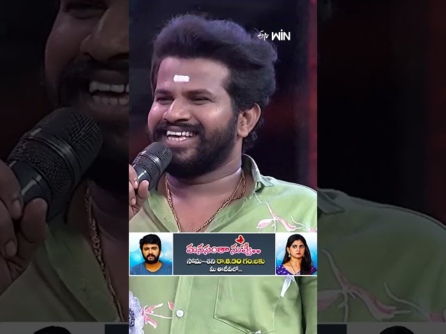 #shorts - Sudigali Sudheer & Hyper Aadi Ultimate Comedy Performance #Dhee #Danceshow