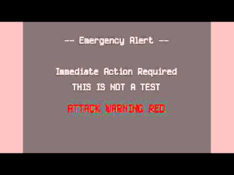 UK Emergency Alert - Nuclear Attack-Extended version - YouTube