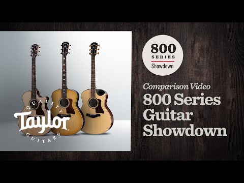 Taylor 800 Series Showdown: 814ce vs. Builder's Edition 816ce vs. 818e