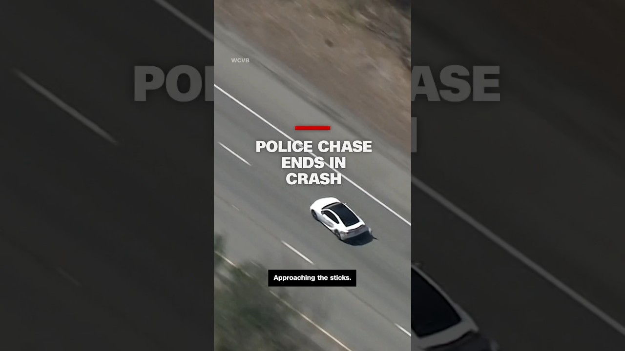 Police chase ends in crash