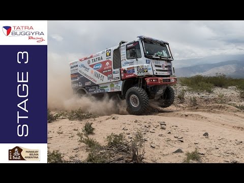 TATRA BUGGYRA RACING on DAKAR 2017 - Stage 3