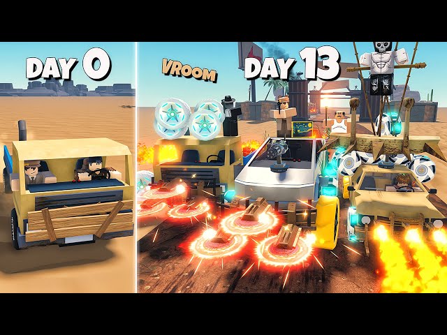 RAJA JALANAN!! Rakit Mobil TERGANAS & Survival 13 Hari di Gurun 💀🔥💀 | Mad Road Indonesia
