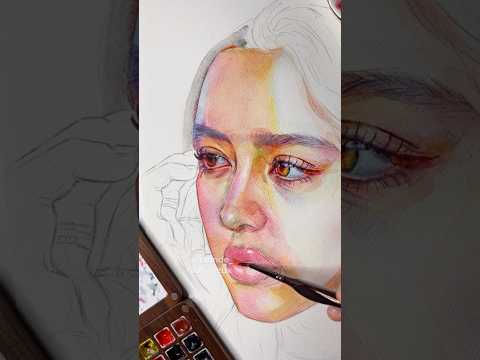 How to paint glowing skin✨ #artist #artshorts #painting #drawing