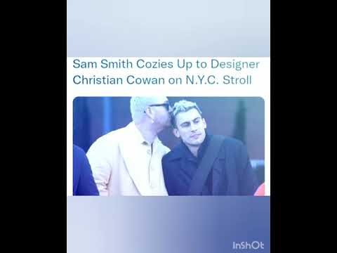 Sam Smith Cozies Up to Designer Christian Cowan on N.Y.C. Stroll