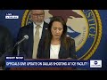 LIVE: FBI, Dallas officials give update on ICE facility shooting