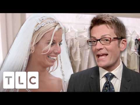 Bride's Deeply Emotional Wedding Dress Moment With Her Dad | Say Yes To The Dress