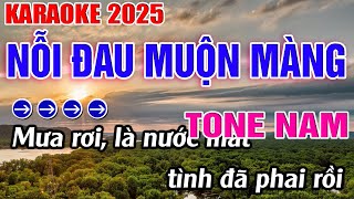 Nỗi Đau Muộn Màng Karaoke Tone Nam ( Gm ) Beat Mới | Karaoke Đăng Khôi