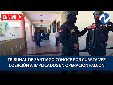 EN VIVO: Tribunal de Santiago conoce por cuarta vez coerción a implicados en Operación Falcón