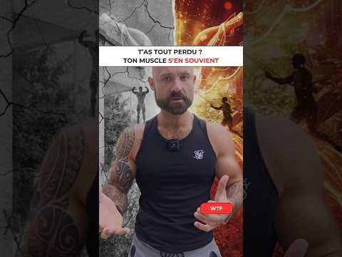 Tes muscles ont une meilleure mémoire que toi 🧠