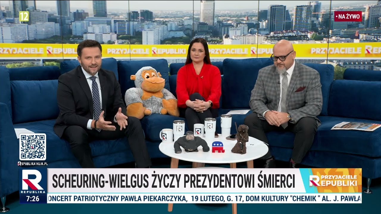SKANDAL! Dlaczego Scheuring-Wielgus życzy prezydentowi śmierci?! | Przyjaciele Republiki