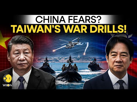 Taiwan Ready For Attack? China Fears? Taiwan’s Largest-Ever War Drills | China-Taiwan Tensions LIVE