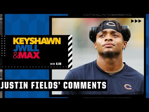 Does Justin Fields look bad for his comments about Bears fans after losing to the Packers? | KJM video clip
