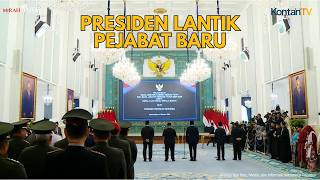 BREAKING NEWS! PRESIDEN LANTIK PEJABAT BARU KEMENTERIAN DAN BNPB