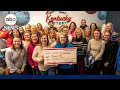 A group of Kentucky teachers celebrate lottery win
