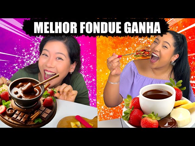 QUEM FIZER O MELHOR FONDUE GANHA | Blog das irmãs