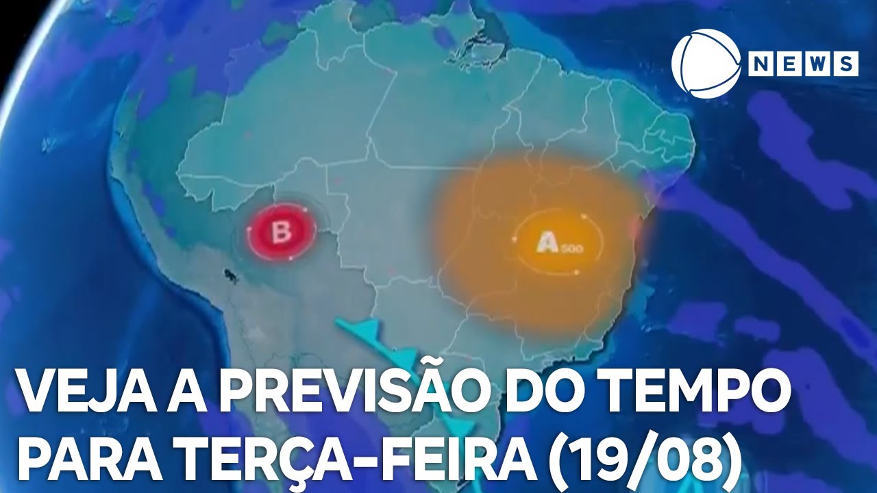 Confira a previsão do tempo para terça feira 1908