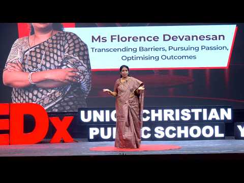 Transcending Barriers, Pursuing Passion | Florence D | TEDxUnion Christian Public School Youth