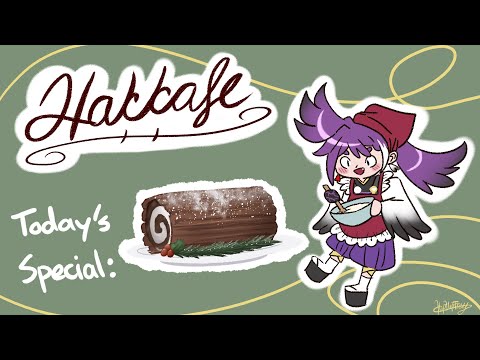 【HAKKAFE】THEY SEE ME ROLLING ~♡ It's time to make a lovely Bûche de Noël (Yule Log) 🐦‍⬛🎄✨【HANDCAM】