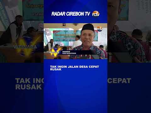 Tak Ingin Jalan Desa Cepat Rusak