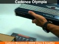 Olympia  Cadence Monoblock 4000W Class D autó erősítő