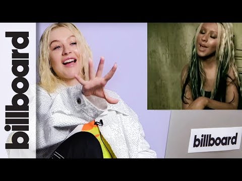 Christina Aguilera Reacts to 'Mickey Mouse Club', 'Genie In A Bottle', & More! | Billboard
