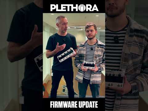 New Firmware for PLETHORA X3 and X5 - #shorts  #guitar #music