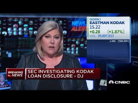 SEC investigating Kodak loan disclosure: Dow Jones