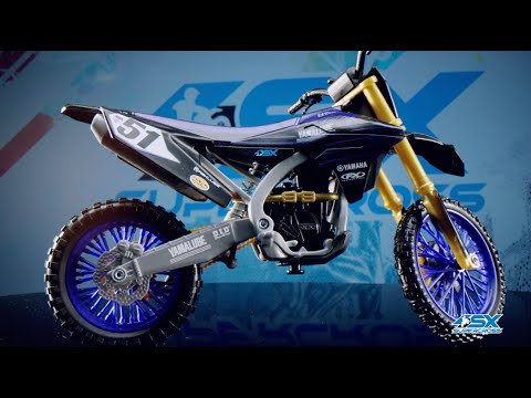 SUPERCROSS Rider and Bike Toys: Justin Barcia