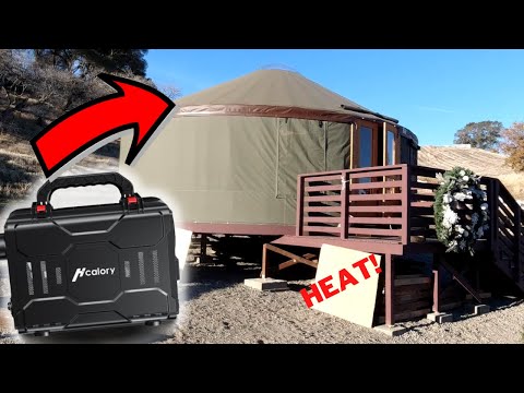 Can you heat a 24 foot Yurt with a Diesel Heater in a Box?