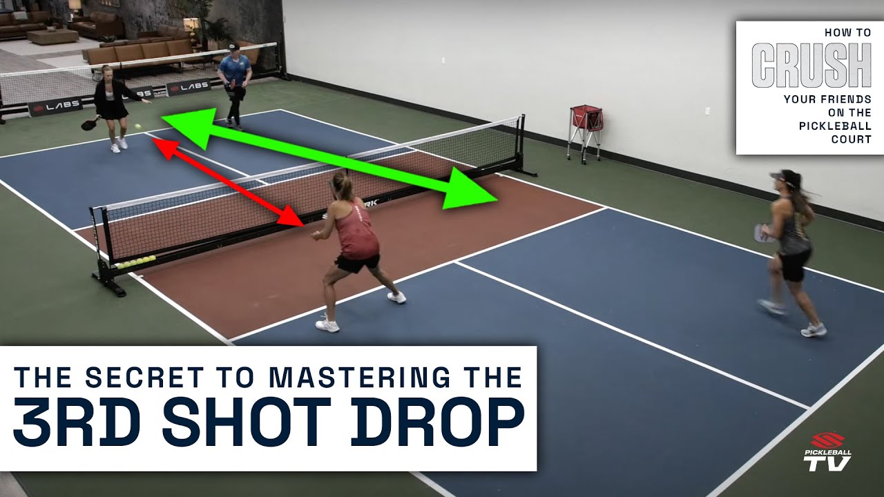 The PERFECT Pickleball Third Shot Drop: Learn to Place It