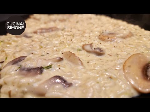 Risotto con Funghi Champignon anni '80 - Il risotto più famoso nei ristoranti e in famiglia