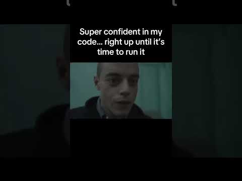 When devs look confident but are losing it inside