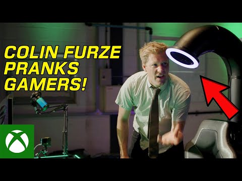 Colin Furze pranks Gamers with Ultimate Party Chair