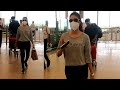 Keerthy Suresh spotted at Hyderabad airport with stylish look