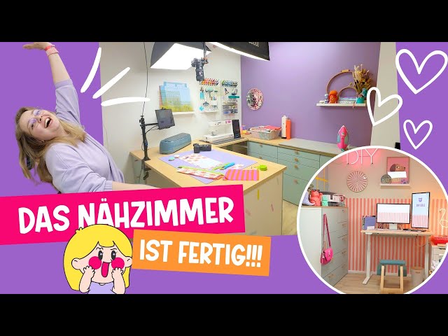 Mein neues Nähzimmer!!!!🍿🧵😱