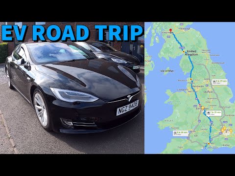 Is charging an electric car REALLY an inconvenience? No. Follow my vlog to Scotland in a Tesla part1