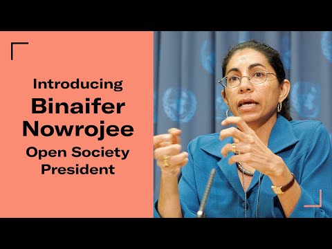 Introducing Binaifer Nowrojee, Open Society President