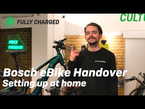 HOW to set up your New Bosch eBike at Home | eBike Handover