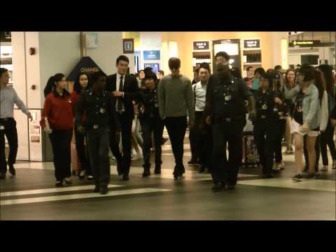 Lee Min Ho arrival @ Singapore T2 16th Dec 13