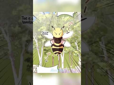🩵 defeated by the bees 🐝🐝 #manhwa #editfavmanhwa #manhwareccomendation #shorts