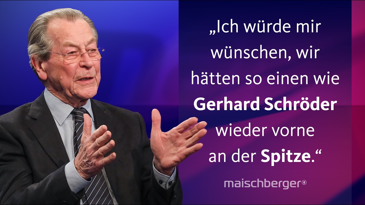 Franz Müntefering im Gespräch: Wie kommt die SPD aus der Krise? | maischberger