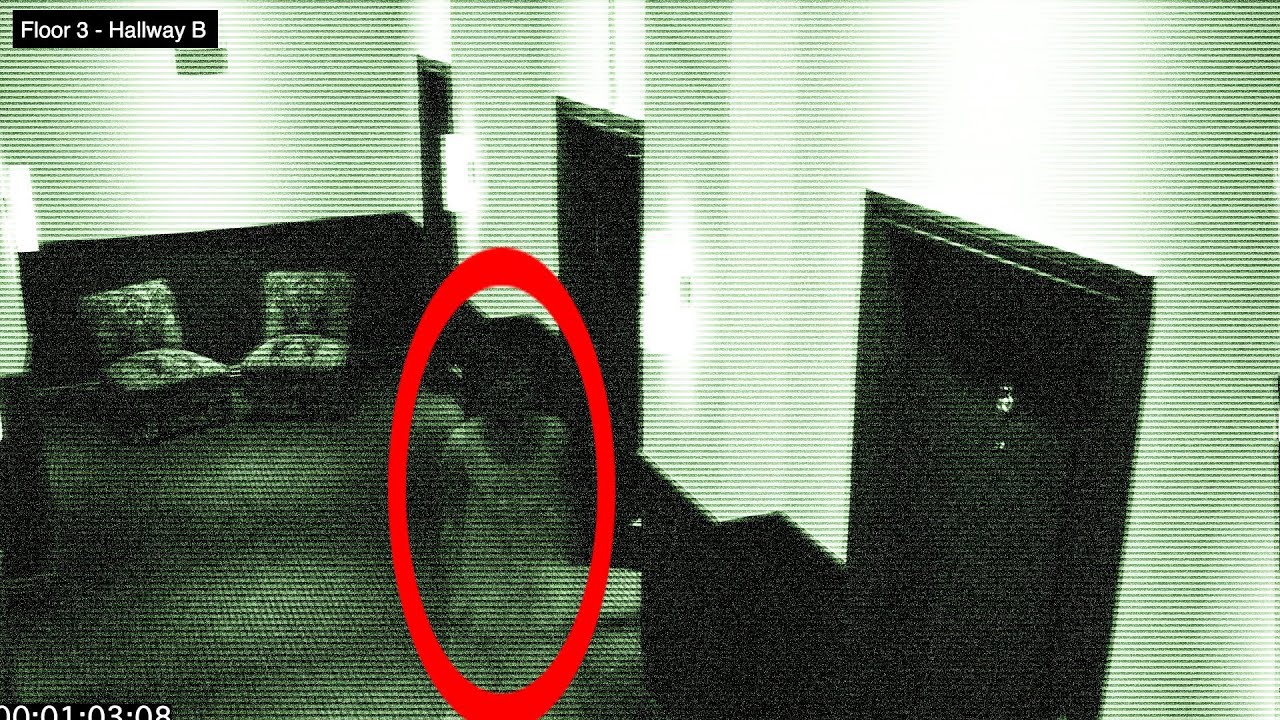 Ghost in Hotel on Halloween - Caught of Security Camera 100% Real ...