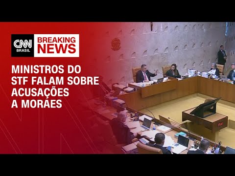 Ministros do STF falam sobre acusações a Moraes | CNN BASTIDORES