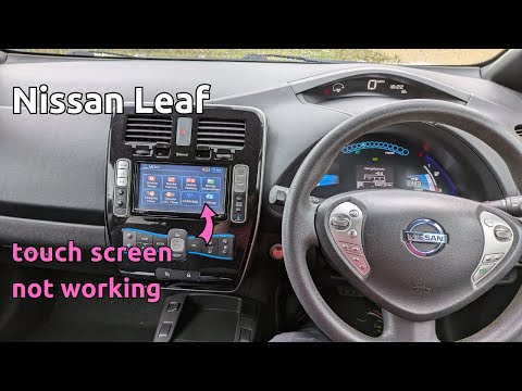 Nissan Leaf touch screen not working (tips & screen calibration)