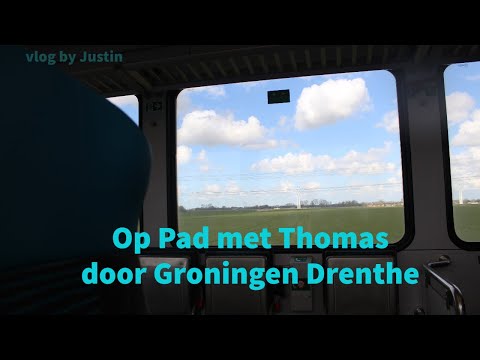 Op met Thomas door Groningen Drente - #busleven #treinleven #justinvlog