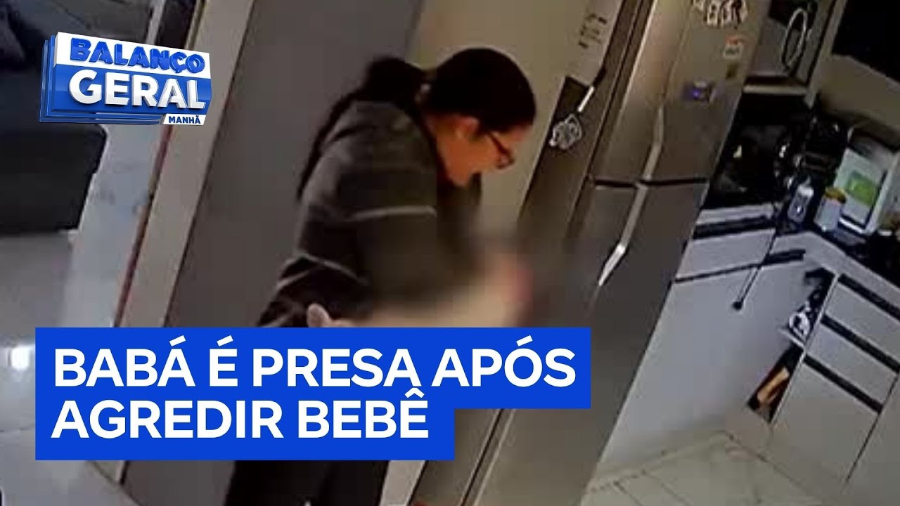 Babá é presa após ser flagrada agredindo bebê de seis meses no interior do RS TV Online Babá é presa após ser flagrada agredindo bebê de seis meses no interior do RS