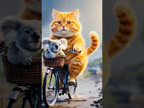 Ai cat animation cartoon video🙀#catshorts #aicat #cartoon #shorts